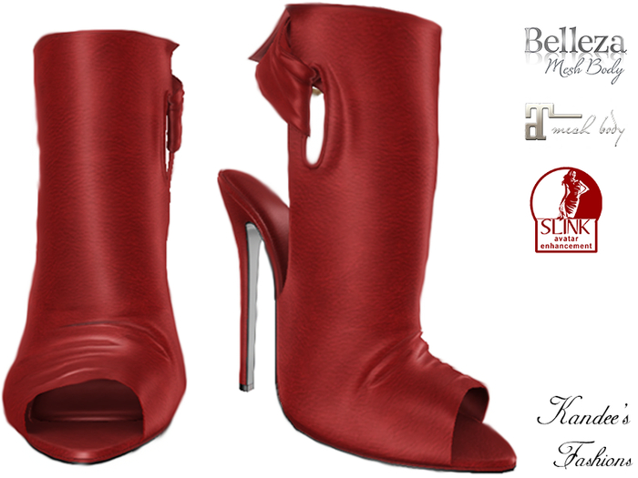Second Life Marketplace Red HighHeeled Shoes